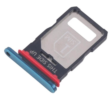 Держатель Sim-карты Motorola XT2307-1 Edge 40 Neo синий Caneel Bay на две Sim-карты High Copy