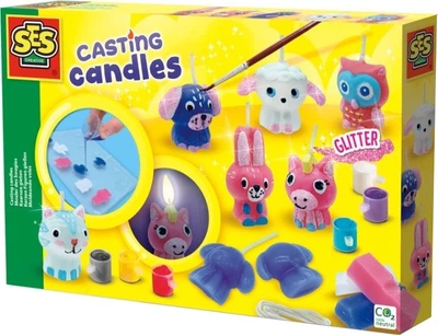 Воскові свічки Ses Creative Звірята 14711 (8710341147112)