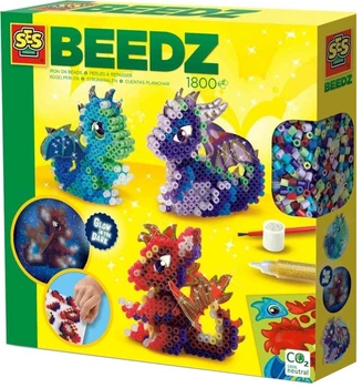 Намистини для пресування Ses Creative Beedz: Дракони 3D 06208 (8710341062088)