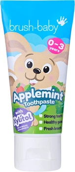 Дитяча зубна паста Brush-Baby Applemint (0-3 роки) 50 мл (5060178102116)