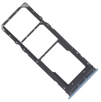 Тримач Sim-карти та карти пам'яті Motorola XT2333 Moto G23 синій Steel Blue на дві Sim-карти High Copy