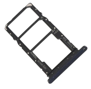 Держатель Sim-карты и карты памяти ZTE Blade A54 серый на дві Sim-карти High Copy