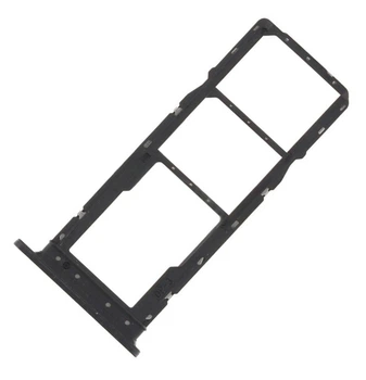 Держатель Sim-карты и карты памяти ZTE Blade A34 серый на дві Sim-карти High Copy