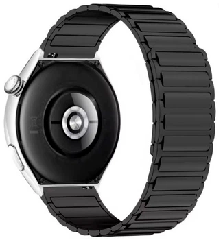 Каучуковый магнитный ремешок Besta со вставками Black 20