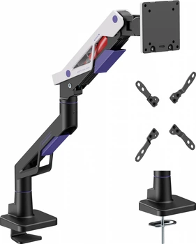 Настольное крепление для монитора GamePro MAG703BW с газлифтом 24-57" 2~30kg Black & White