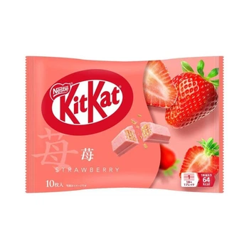 Міні-цукерки Nestle Kitkat Strawberry Flavor 113 грам
