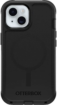 Чохол протиударний OtterBox Defender MagSafe для iPhone 16e/15/14/13 Black 77-97310