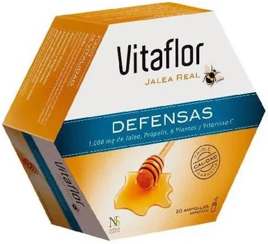Suplement diety Vitaflor Jalea Real Defensas 20 fiolek (3665045000100)