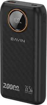 УМБ BAVIN PC1153S 20000 mAh 22.5W Fast Charging Black (Y-PC1153S-BK)