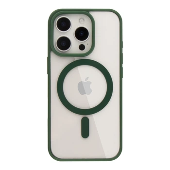 Чохол NEW TPU Color with Magsafe для iPhone 16 Pro Max Forest Green