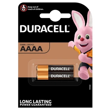 Батарейка Duracell LR8D425 AAAA BL 2шт (5000394041660)