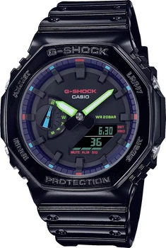 Мужские часы Casio GA-2100RGB-1AER