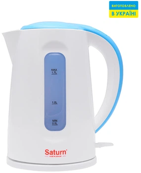 Електрочайник SATURN ST-EK8439U White/Blue