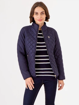 Куртка демісезонна жіноча U.S. Polo Assn 629599-PT00A(EVENING BLUE) XS Темно-синя (887260668122)
