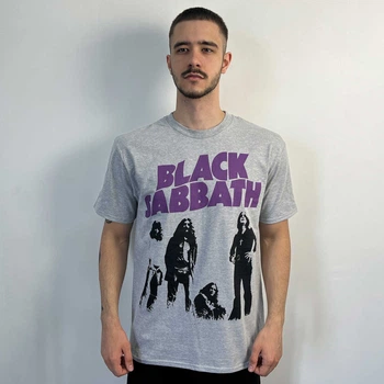 Футболка Black Sabbath - Masters Of Doom (Gildan) світло-сіра меланжева S 1801181214