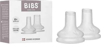 Силіконові носики для дитячої пляшечки BIBS Baby Bottle Spout Silicone 2 pcs