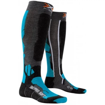 Шкарпетки X-Socks Ski Pro Soft 39-41 Чорний/Синій (1068-X020414 39-41 G034)