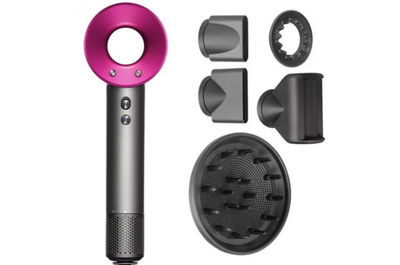 Фен Super Hair Dryer с 5 насадками для быстрой сушки и укладки волос