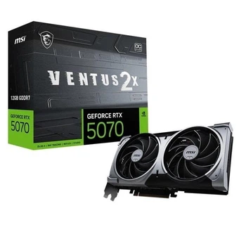 ふらす　MSI GEFORCE RTX 5070 Ti VENTUS Відеокарта MSI PCI-Ex GeForce RTX 5070 Ventus 2X OC 12GB GDDR7