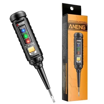 Розумна викрутка-індикатор напруги ANENG B15 (24-250В) з LED-підсвіткою та зумером