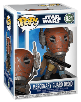 Фігурка Funko Pop! Star Wars: Mercenary Guard Droid 90449 11.7 см (889698904490)