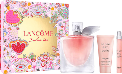 Zestaw damski Lancome La Vie Est Belle Woda perfumowana 100 ml + Miniaturka Woda perfumowana 10 ml + Balsam do ciała 50 ml (3614274423921)