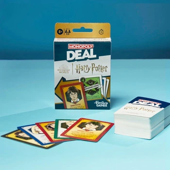 Монополия Гарри Поттера Сделка Волшебный Мир на английском Monopoly Harry Potter Deal Hasbro G0717