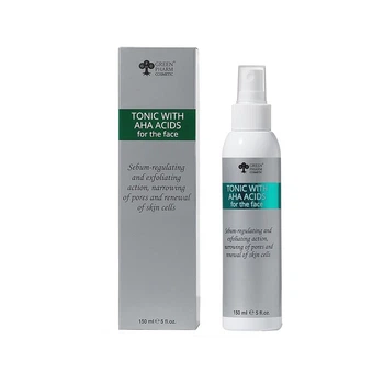 Відлущуючий тонік для обличчя з себорегулюючою дією Green Pharm Cosmetic