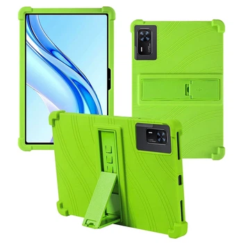 Детский чехол TPU Wave with Stand для Doogee Tab E3+ с подставкой Lettuce