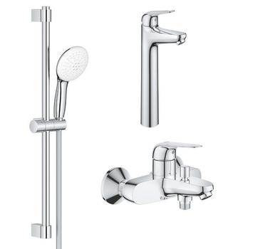 Набір змішувачів для ванни Grohe Euroeco XL 3 в 1