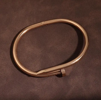 Браслет в стиле Cartier гвоздь (Rose-Gold)