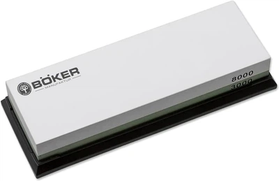 Точильный камень Boker Wasserstein 3000/8000 водный комбинированный 180х60х30 мм Германия (23730653)