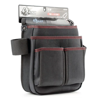 Поясная сумка электрика Takagi Samurai Black SRB-05, 5 карманов 1 петля (1082859)