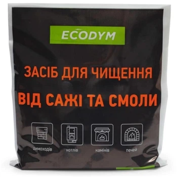 Средство Ecodym для чистки дымохода от сажи 1 кг