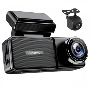 Видеорегистратор Aspiring Alibi 11 Wi-Fi 2560×1440 QHD 2.5K Dual с двумя камерами (AL-CD1001)