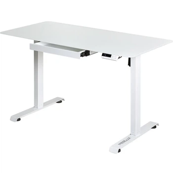 Стіл Mealux PowerDesk Glass White з електрорегулюванням висоти (арт. EVO-201 Glass/White)