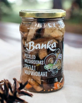 Грузді мариновані The Banka 314 мл (300г)
