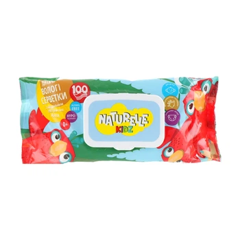 Влажные салфетки Naturelle Kidz Алое 100 шт