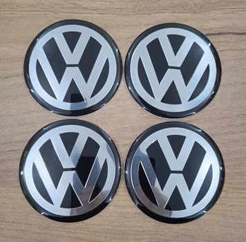 Наклейки для ковпачків на диски VolksWagen 65 мм