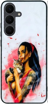 Чохол Prisma для Samsung A35 Girl with a cat