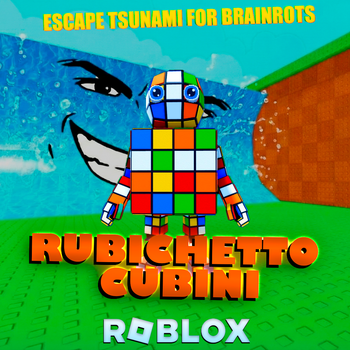 Брейнрот Рубічетто Кубіні (Rubichetto Cubini) Brainrot - Roblox (Escape Tsunami For Brainrots)