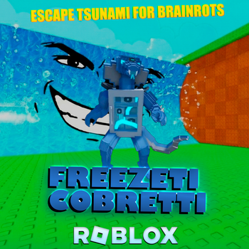 Брейнрот Фрізеті Кобретті (Freezeti Cobretti) Brainrot - Roblox (Escape Tsunami For Brainrots)