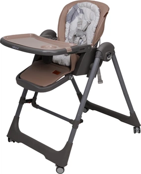 Стілець-гойдалка для годування дитини 2 в 1 Velano Nomi Brown (4820296760176)
