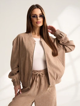 Куртка ISSA PLUS 15533 XL бежева (issa2007682787586)