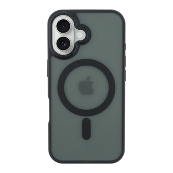 Чохол TPU+PC Goldencis Matte with MagSafe для iPhone 16 Black