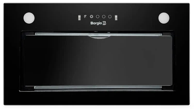 Вытяжка Borgio BBM (TR) 5850 BLACK GLASS MS 850