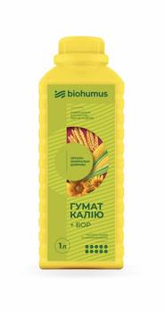Гумат калия + БОР Biohumus 1л