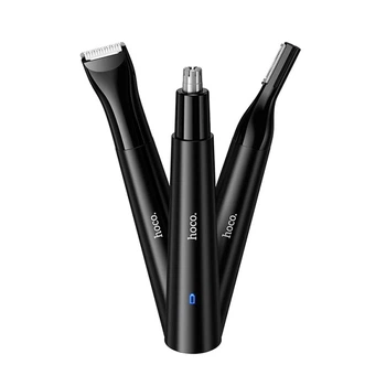 Тример для носа та вух Hoco HP37 3in1 Multifunctional Nose Hair Trimmer Black