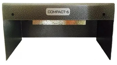 Детектор банкнот с ультрафиолетовой подсветкой Compact-6M Счётная машинка с детекцией С проверкой подлинности купюр С проверкой подлинности банкнот С функцией детекции подделок