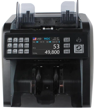 Счетная машинка для денег Bcash MVC750 DUAL CIS – мультивалютный сортировщик банкнот и счетчик валют с проверкой подлинности Счётная машинка